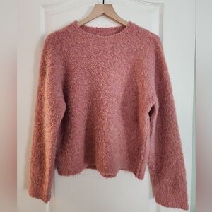 Fuzzy Pink Sweater